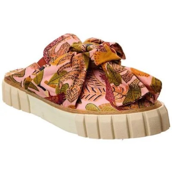 Farm Rio Summer Dream Slides Mules - Picture 3 of 10